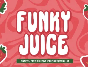 Funky Juice Display font