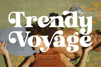 Trendy Voyage font