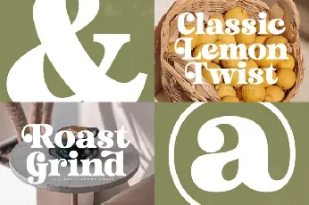 Trendy Voyage font