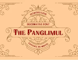 The Panglimul Display Typeface font