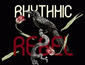 Rhythmic Rebel font