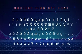 Hackbot Free Trial font