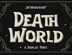 Death World Free Trial font