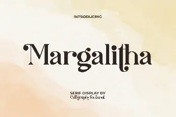 Margalitha Demo font