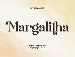 Margalitha Demo font