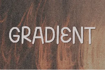 Gradient font