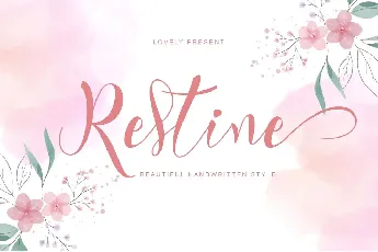 Restine font