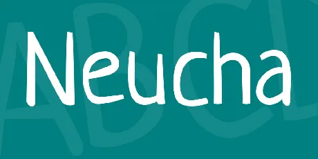 Neucha font