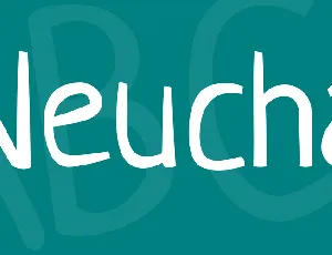 Neucha font