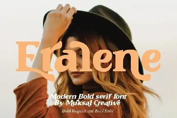 Etalene font