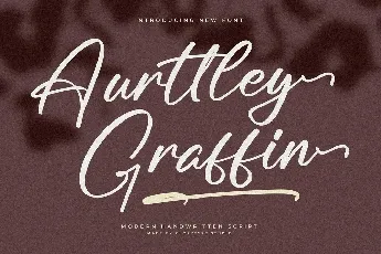 Aurttley Graffin font