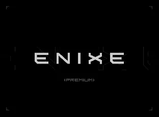 Enixe font