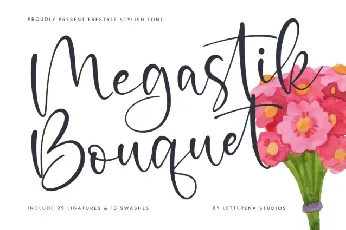 Megastik Bouquet font