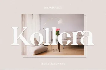 Kollera font