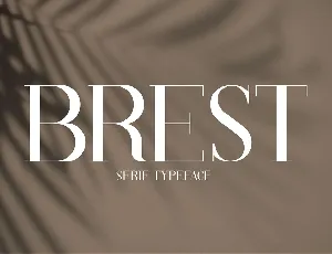 Brest font