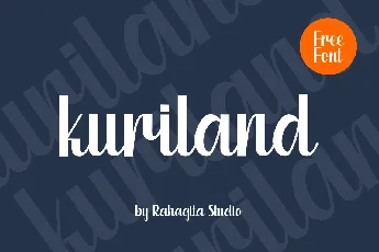 Kuriland Fancy font