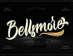 Bellsmore font