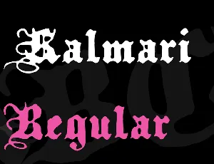 Kalmari font