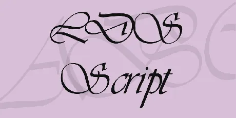 LDS Script font