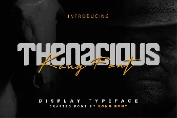 Thenacious font