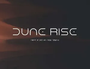 Dune Rise font