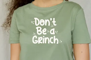 Grinchy Holiday font