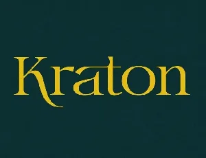 Kraton font