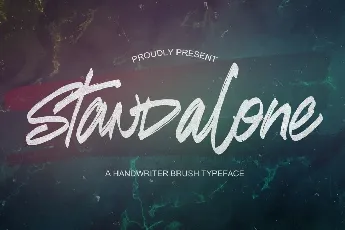 Stand Alone font