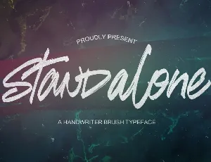 Stand Alone font