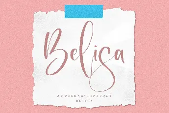 Belisa font