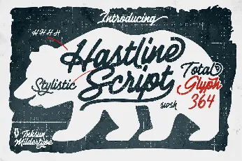 Hastline font