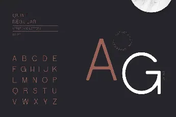 Quint Uppercase Sans Serif font