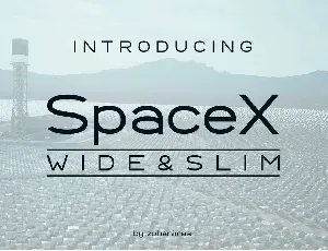 SpaceX font