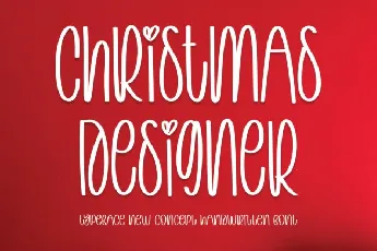 Christmas Designer Display font