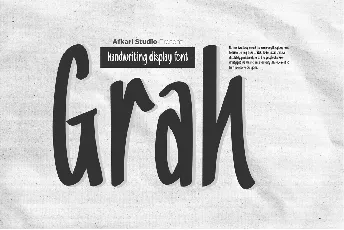 Grah font