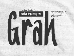 Grah font