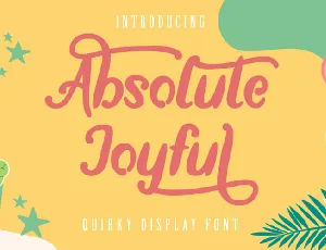 Absolute Joyful font