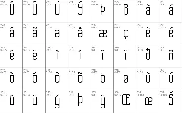 Bend 2 Squares font