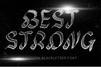 Best Strong Demo font