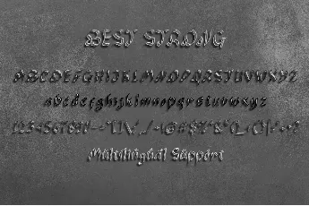 Best Strong Demo font