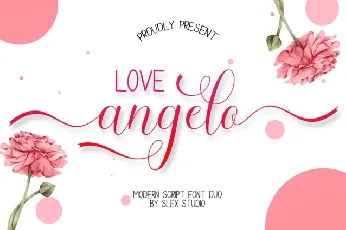 Love Angelo Duo font