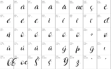 Hiratheria font