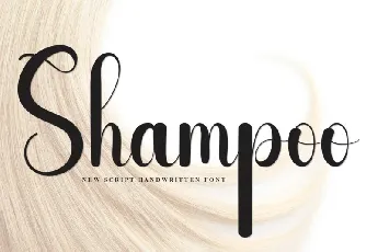 Shampoo Script font