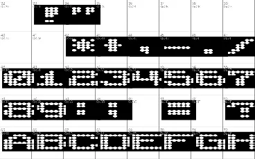 Synthetic Syncronism font