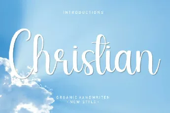 Christian Script font