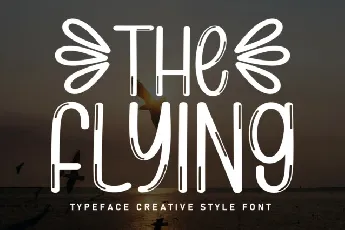 The Flying Display font