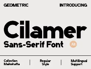 Cilamer font