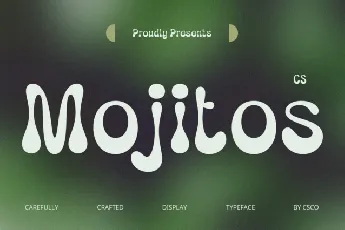 CS Mojitos font