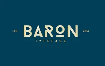 Baron Neue Typefamily font