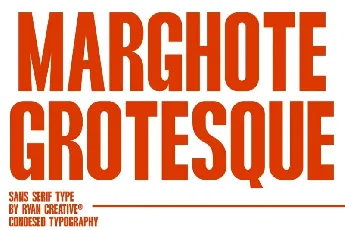 Marghote font